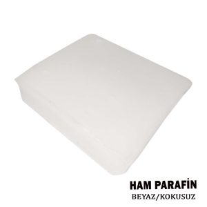 Parafin - Dekoratif Ve Standart Mum İçin - Kokusuz - Beyaz Renk - Kokusuz - 1 kg 98551 8682998825272