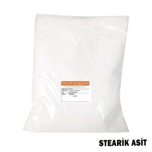 Parafin - Stearik Asit - Hammadde Parafin İçin - Beyaz Renk - Kokusuz - 500 gr 99902 8682998826224