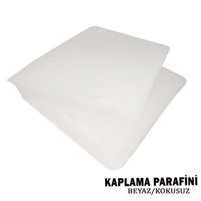 Kaplama Parafin - Yüzey Kaplama İçin - Beyaz Renk - Kokusuz - 5 kg 98567 HRZNBRCD114